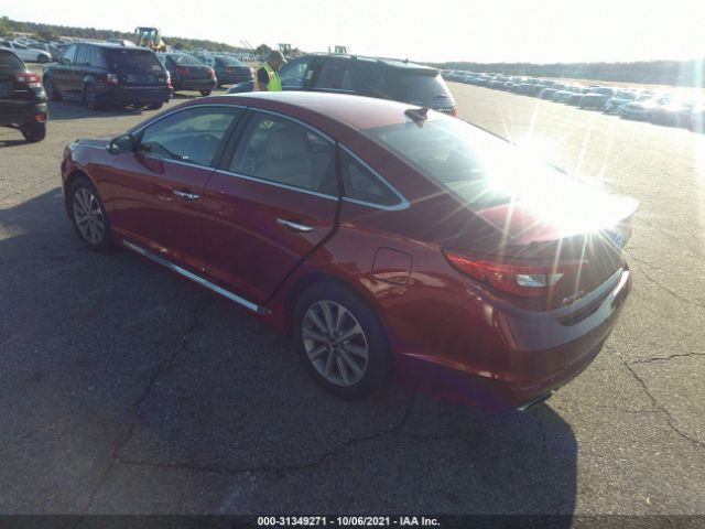 Photo 2 VIN: 5NPE34AF1HH514302 - HYUNDAI SONATA 