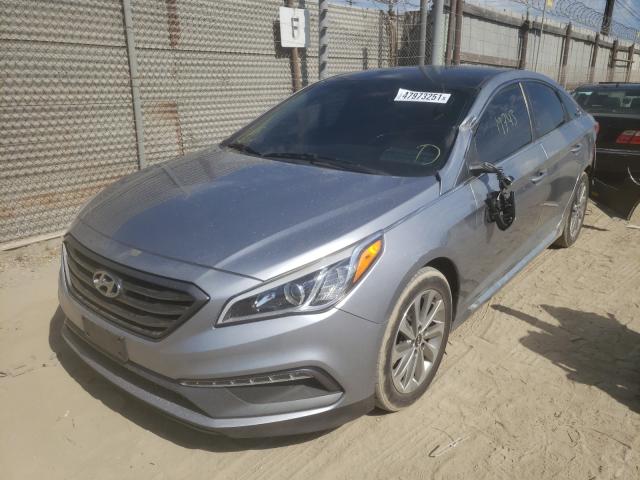 Photo 1 VIN: 5NPE34AF1HH525185 - HYUNDAI SONATA SPO 