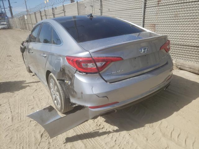 Photo 2 VIN: 5NPE34AF1HH525185 - HYUNDAI SONATA SPO 