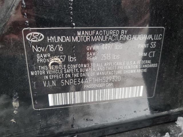 Photo 11 VIN: 5NPE34AF1HH529320 - HYUNDAI SONATA 