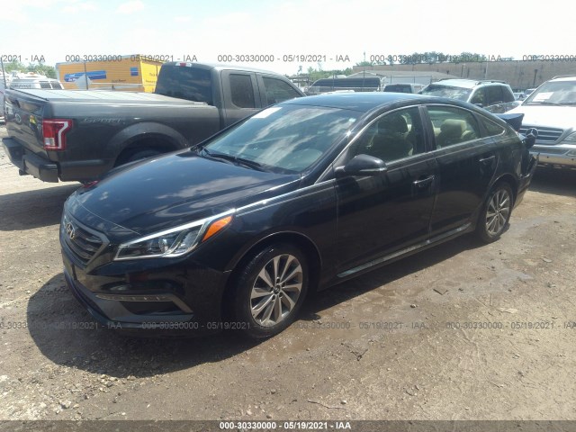 Photo 1 VIN: 5NPE34AF1HH539068 - HYUNDAI SONATA 