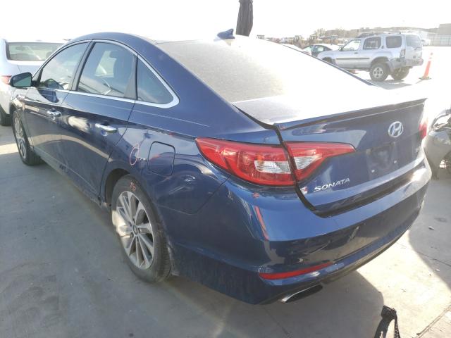 Photo 2 VIN: 5NPE34AF1HH550328 - HYUNDAI SONATA SPO 