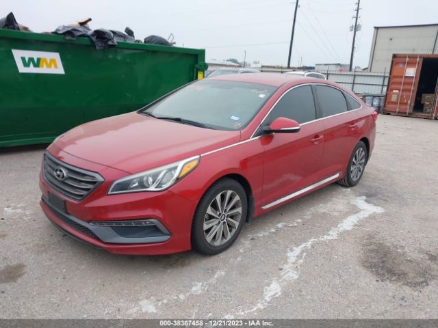 Photo 1 VIN: 5NPE34AF1HH552886 - HYUNDAI SONATA 