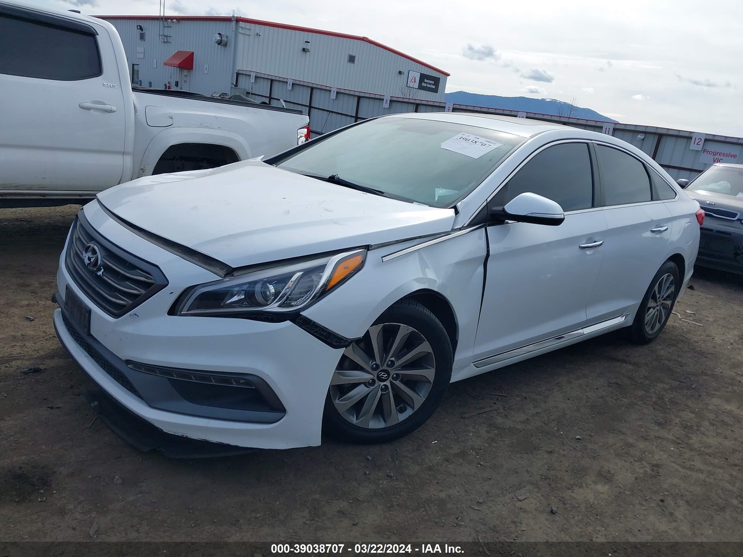 Photo 1 VIN: 5NPE34AF1HH560342 - HYUNDAI SONATA 