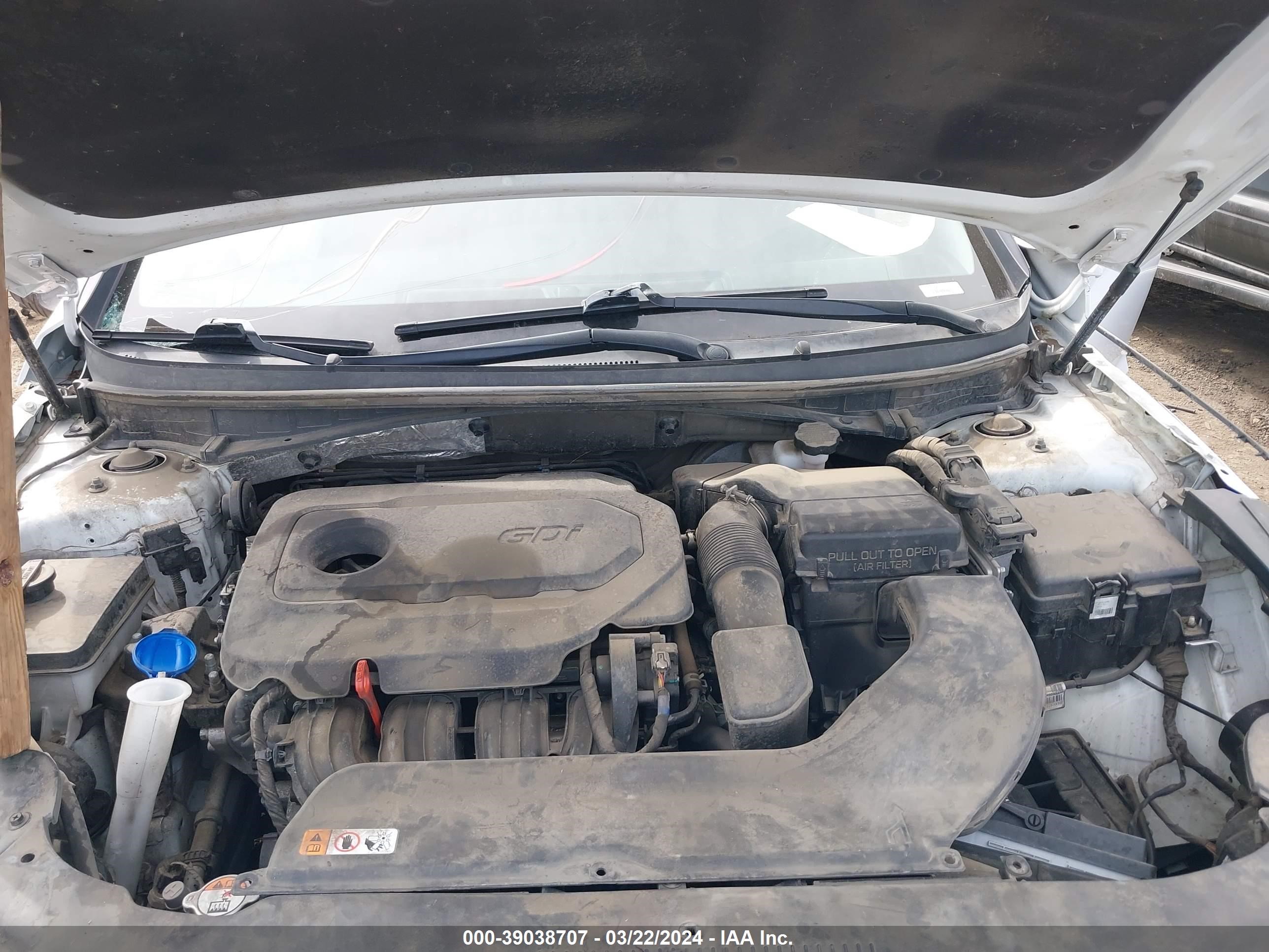 Photo 9 VIN: 5NPE34AF1HH560342 - HYUNDAI SONATA 