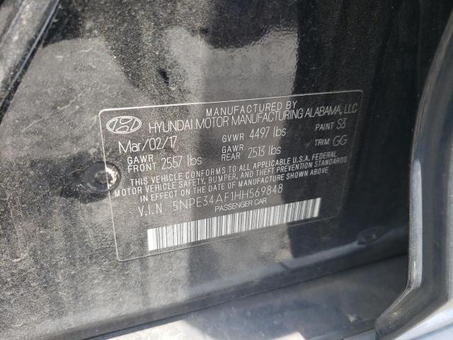 Photo 11 VIN: 5NPE34AF1HH569848 - HYUNDAI SONATA SPO 