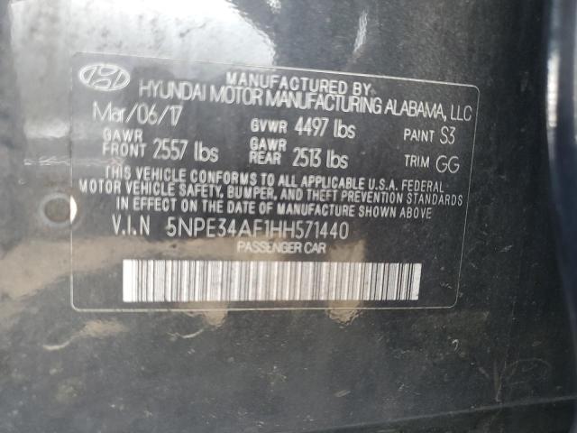 Photo 11 VIN: 5NPE34AF1HH571440 - HYUNDAI SONATA 