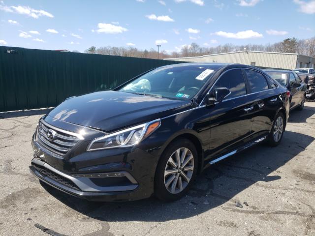 Photo 1 VIN: 5NPE34AF1HH583491 - HYUNDAI SONATA SPO 