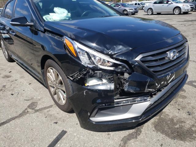 Photo 8 VIN: 5NPE34AF1HH583491 - HYUNDAI SONATA SPO 