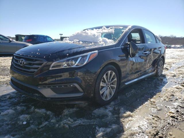 Photo 1 VIN: 5NPE34AF1HH590926 - HYUNDAI SONATA SPO 