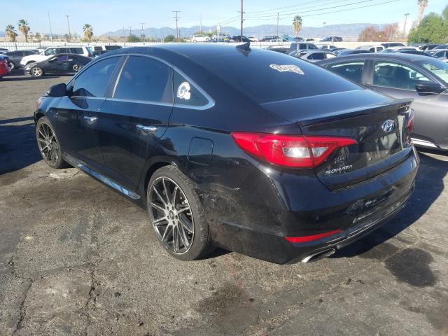 Photo 2 VIN: 5NPE34AF1HH591378 - HYUNDAI SONATA SPO 