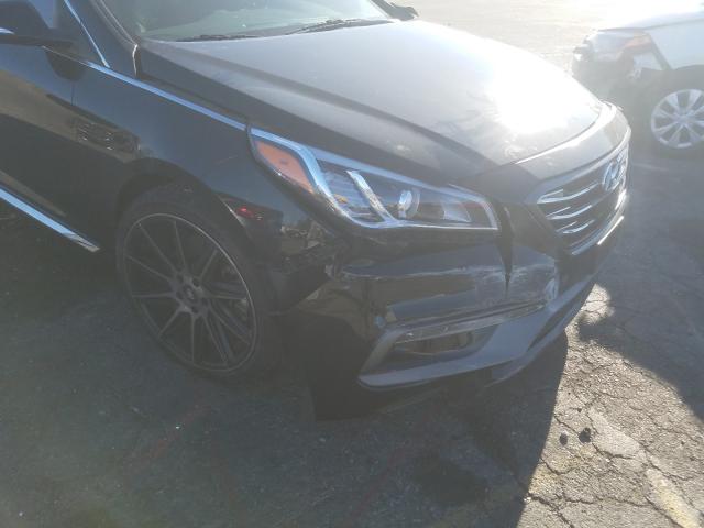 Photo 8 VIN: 5NPE34AF1HH591378 - HYUNDAI SONATA SPO 