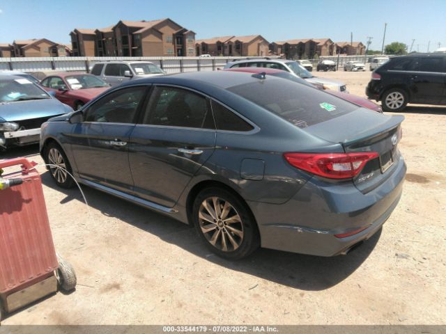 Photo 2 VIN: 5NPE34AF1HH591901 - HYUNDAI SONATA 