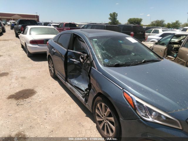 Photo 5 VIN: 5NPE34AF1HH591901 - HYUNDAI SONATA 