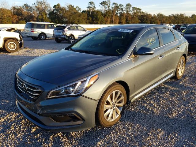 Photo 1 VIN: 5NPE34AF1HH592420 - HYUNDAI SONATA 