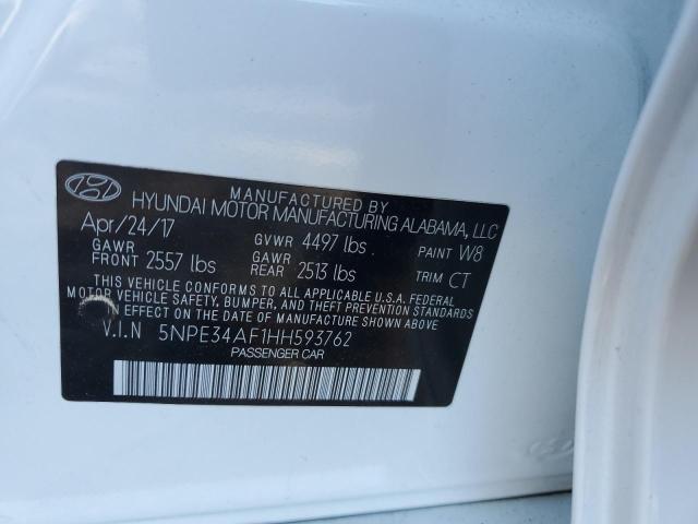 Photo 11 VIN: 5NPE34AF1HH593762 - HYUNDAI SONATA SPO 