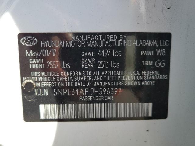 Photo 9 VIN: 5NPE34AF1JH596392 - HYUNDAI SONATA SPO 