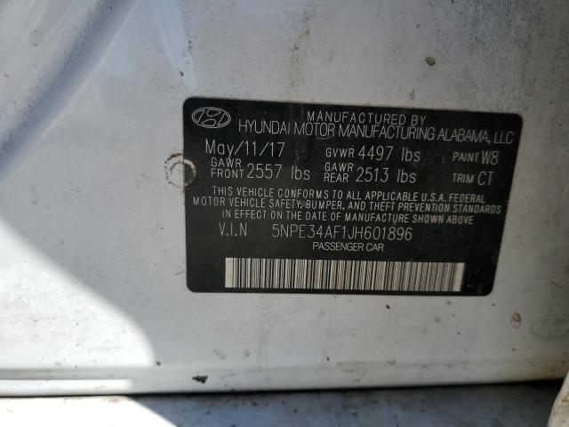 Photo 11 VIN: 5NPE34AF1JH601896 - HYUNDAI SONATA 