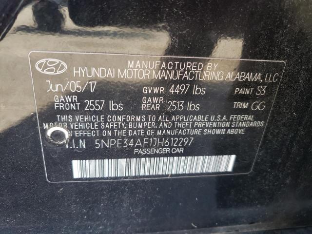 Photo 11 VIN: 5NPE34AF1JH612297 - HYUNDAI SONATA SPO 