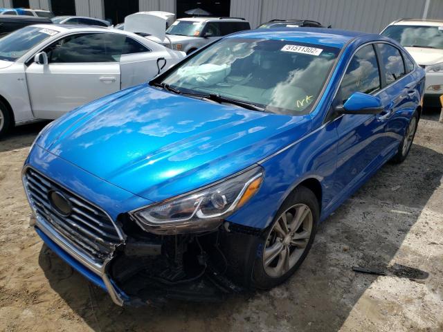 Photo 1 VIN: 5NPE34AF1JH618648 - HYUNDAI SONATA SPO 