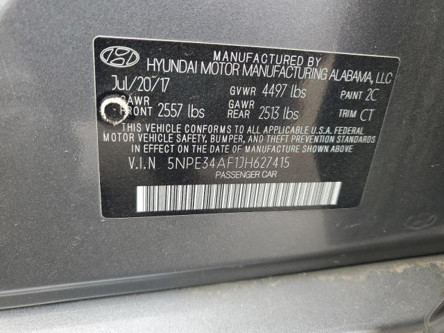 Photo 11 VIN: 5NPE34AF1JH627415 - HYUNDAI SONATA SPO 