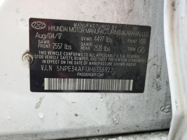 Photo 11 VIN: 5NPE34AF1JH635692 - HYUNDAI SONATA SPO 