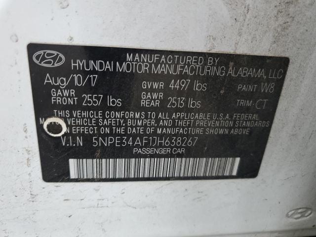 Photo 11 VIN: 5NPE34AF1JH638267 - HYUNDAI SONATA SPO 