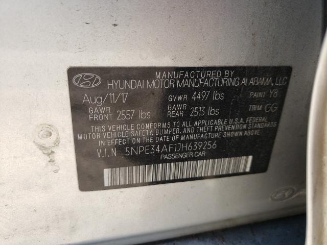 Photo 9 VIN: 5NPE34AF1JH639256 - HYUNDAI SONATA SPO 