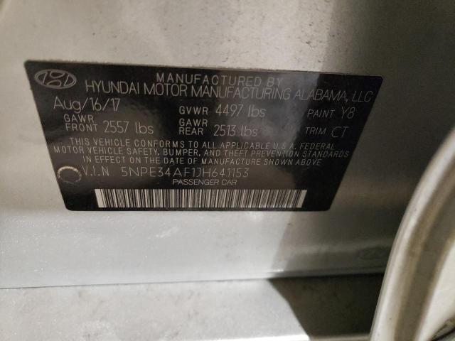 Photo 11 VIN: 5NPE34AF1JH641153 - HYUNDAI SONATA SPO 