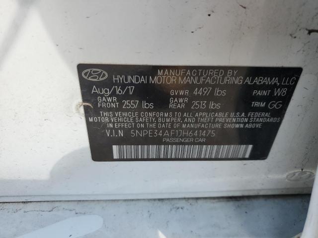 Photo 12 VIN: 5NPE34AF1JH641475 - HYUNDAI SONATA SPO 