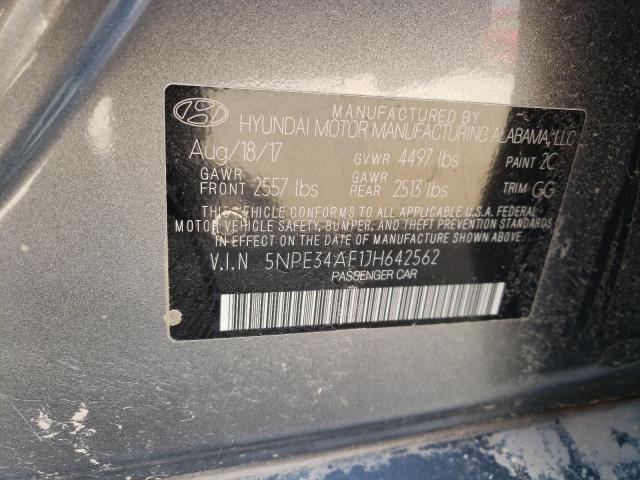 Photo 11 VIN: 5NPE34AF1JH642562 - HYUNDAI SONATA SPO 