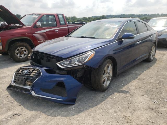 Photo 1 VIN: 5NPE34AF1JH645896 - HYUNDAI SONATA 