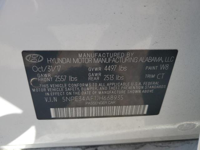 Photo 11 VIN: 5NPE34AF1JH668935 - HYUNDAI SONATA SPO 