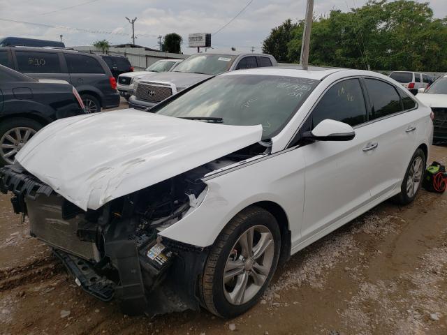 Photo 1 VIN: 5NPE34AF1JH690255 - HYUNDAI SONATA SPO 