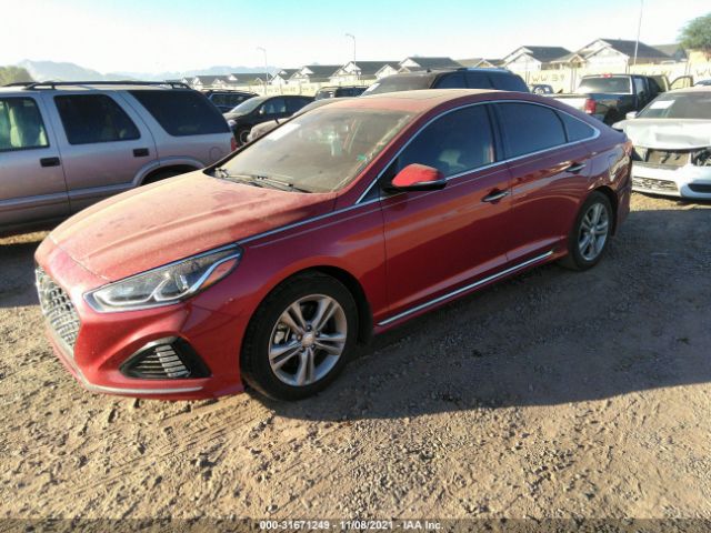 Photo 1 VIN: 5NPE34AF1JH704767 - HYUNDAI SONATA 