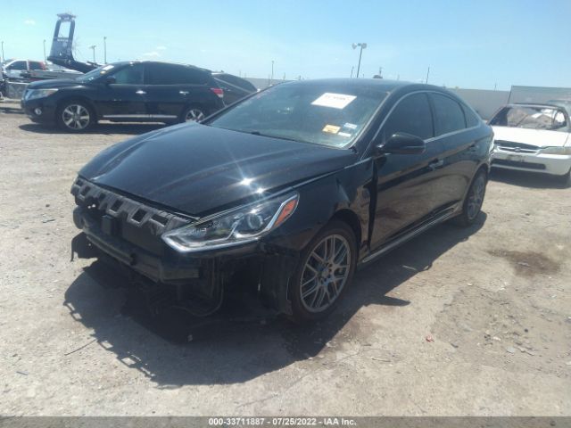 Photo 1 VIN: 5NPE34AF1JH704977 - HYUNDAI SONATA 