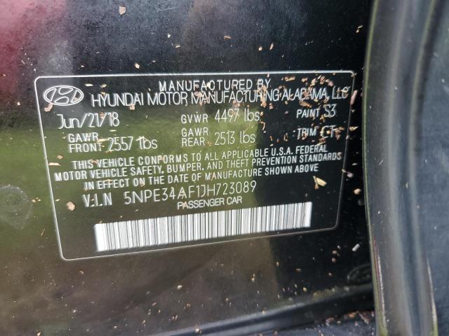 Photo 12 VIN: 5NPE34AF1JH723089 - HYUNDAI SONATA SPO 