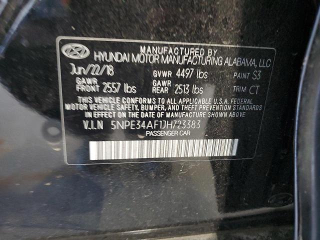 Photo 12 VIN: 5NPE34AF1JH723383 - HYUNDAI SONATA SPO 