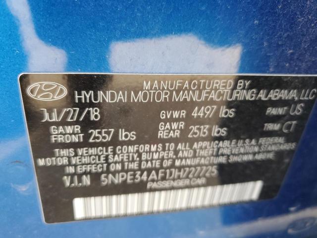 Photo 11 VIN: 5NPE34AF1JH727725 - HYUNDAI SONATA SPO 