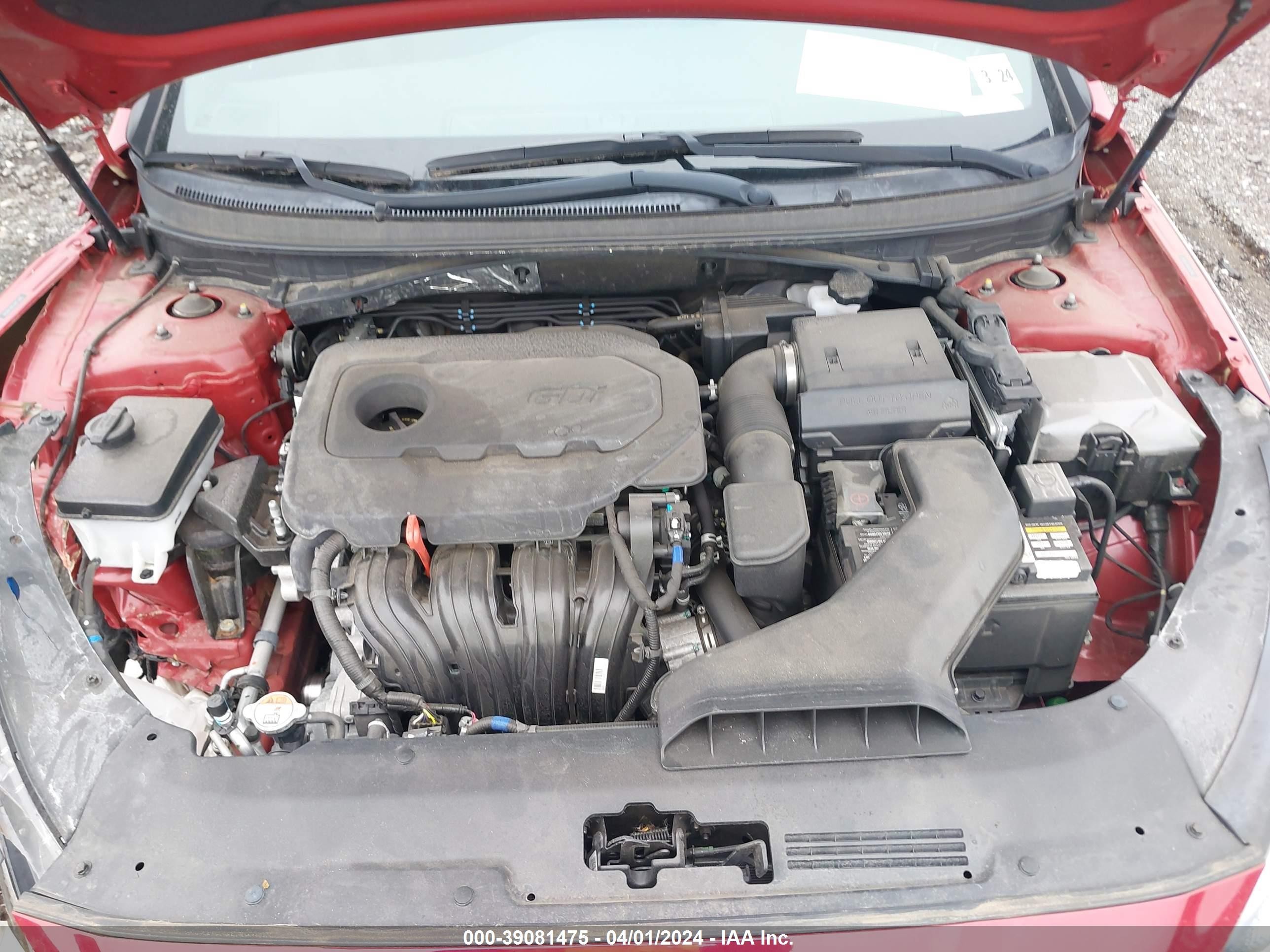 Photo 9 VIN: 5NPE34AF1KH748799 - HYUNDAI SONATA 