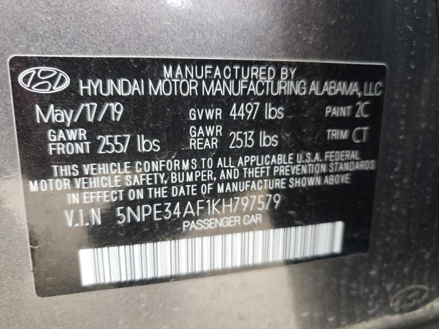 Photo 9 VIN: 5NPE34AF1KH797579 - HYUNDAI SONATA LIM 