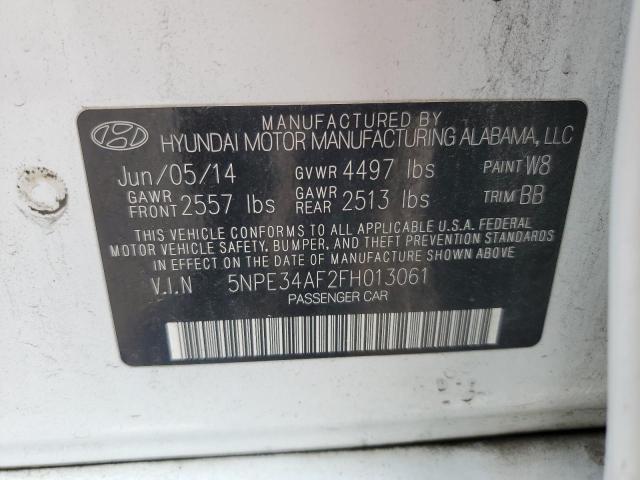 Photo 11 VIN: 5NPE34AF2FH013061 - HYUNDAI SONATA SPO 