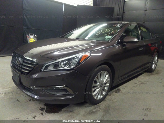 Photo 1 VIN: 5NPE34AF2FH022066 - HYUNDAI SONATA 