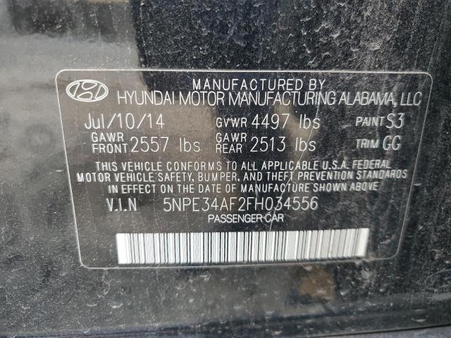 Photo 11 VIN: 5NPE34AF2FH034556 - HYUNDAI SONATA SPO 