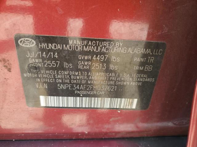 Photo 11 VIN: 5NPE34AF2FH037621 - HYUNDAI SONATA 