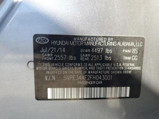 Photo 11 VIN: 5NPE34AF2FH043001 - HYUNDAI SONATA SPO 