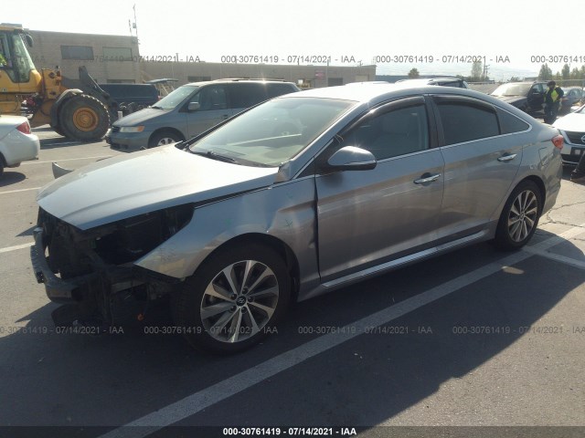 Photo 1 VIN: 5NPE34AF2FH053558 - HYUNDAI SONATA 