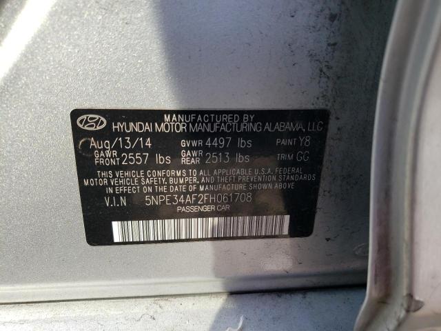 Photo 11 VIN: 5NPE34AF2FH061708 - HYUNDAI SONATA SPO 