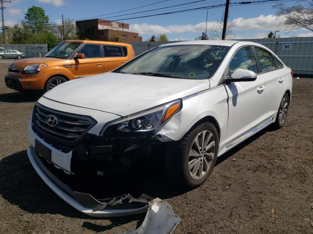 Photo 1 VIN: 5NPE34AF2FH064382 - HYUNDAI SONATA SPO 