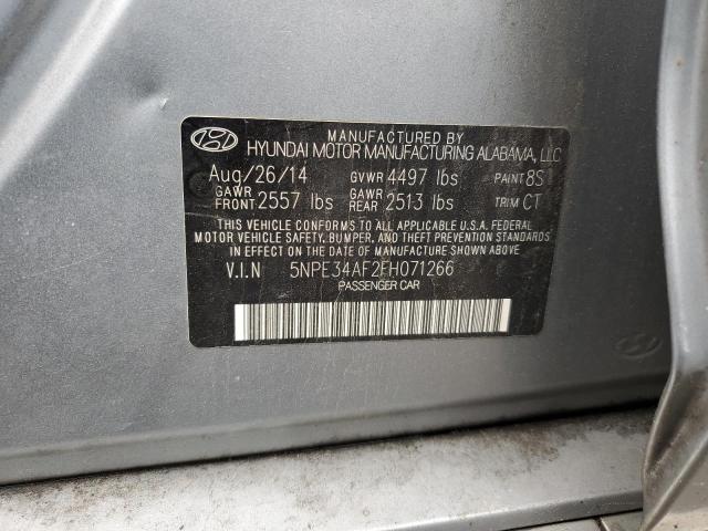 Photo 11 VIN: 5NPE34AF2FH071266 - HYUNDAI SONATA 